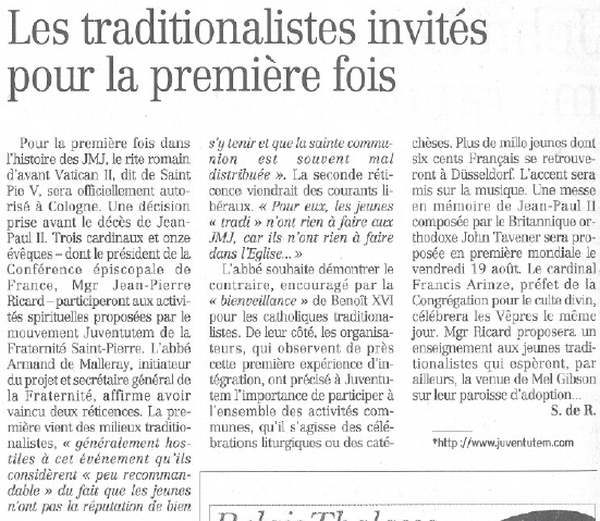 article du Figaro